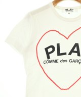PLAY COMME des GARCONS（プレイコムデギャルソン）Tシャツ・カットソー 白 サイズ:M レディース/2200691771090