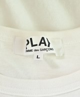 PLAY COMME des GARCONS（プレイコムデギャルソン）Tシャツ・カットソー 白 サイズ:L レディース/2200696675010