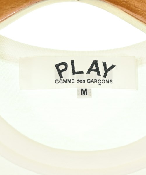 PLAY COMME des GARCONS（プレイコムデギャルソン）Tシャツ・カットソー 白 サイズ:M レディース/2200694745012