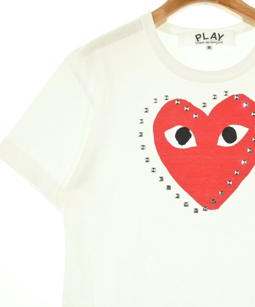 PLAY COMME des GARCONS（プレイコムデギャルソン）Tシャツ・カットソー 白 サイズ:M レディース/2200694745012