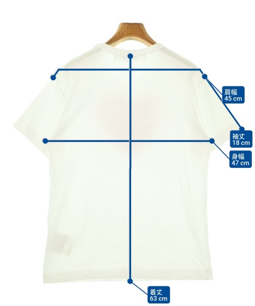 PLAY COMME des GARCONS（プレイコムデギャルソン）Tシャツ・カットソー 白 サイズ:M レディース/2200694745012