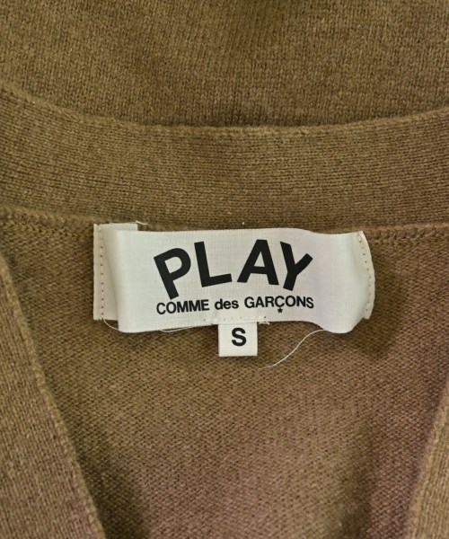 PLAY COMME des GARCONS（プレイコムデギャルソン）カーディガン 茶 サイズ:S レディース/2200696492020