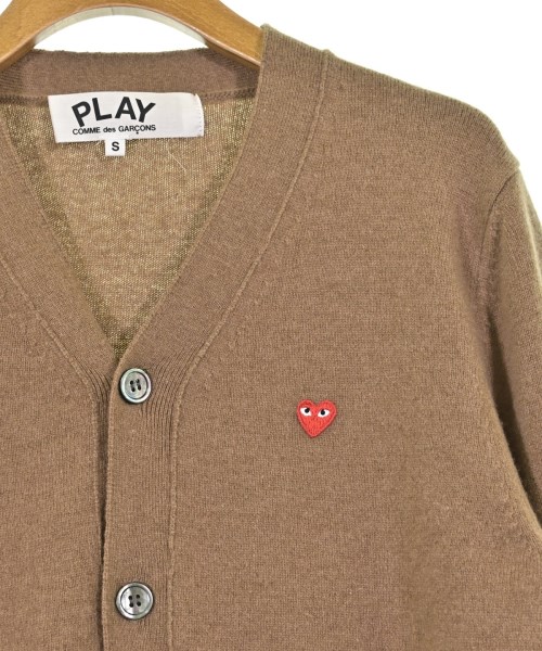 PLAY COMME des GARCONS（プレイコムデギャルソン）カーディガン 茶 サイズ:S レディース/2200696492020