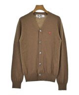 PLAY COMME des GARCONS（プレイコムデギャルソン）カーディガン 茶 サイズ:S レディース/2200696492020
