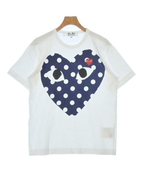 PLAY COMME des GARCONS（プレイコムデギャルソン）Tシャツ・カットソー 白 サイズ:L メンズ/2200696864018