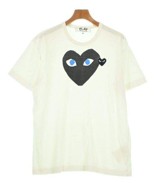 PLAY COMME des GARCONS(プレイコムデギャルソン)Tシャツ・カットソー 白 サイズ:XL/2200694627042