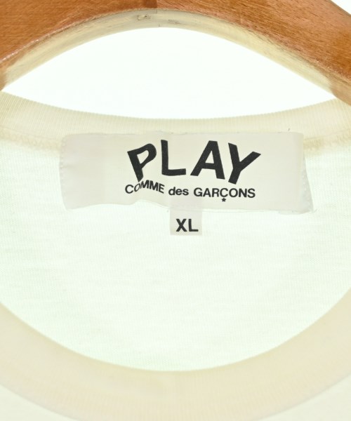 PLAY COMME des GARCONS（プレイコムデギャルソン）Tシャツ・カットソー 白 サイズ:XL メンズ/2200694627042