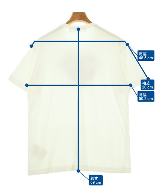 PLAY COMME des GARCONS（プレイコムデギャルソン）Tシャツ・カットソー 白 サイズ:XL メンズ/2200694627042