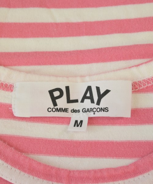 PLAY COMME des GARCONS（プレイコムデギャルソン）Tシャツ・カットソー ピンク サイズ:M レディース/2200694627059