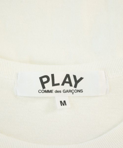 PLAY COMME des GARCONS（プレイコムデギャルソン）Tシャツ・カットソー 白 サイズ:M レディース/2200694627394