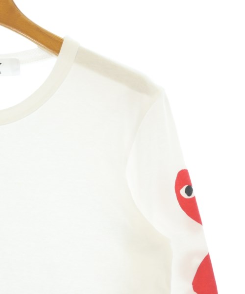 PLAY COMME des GARCONS（プレイコムデギャルソン）Tシャツ・カットソー 白 サイズ:M レディース/2200694627394