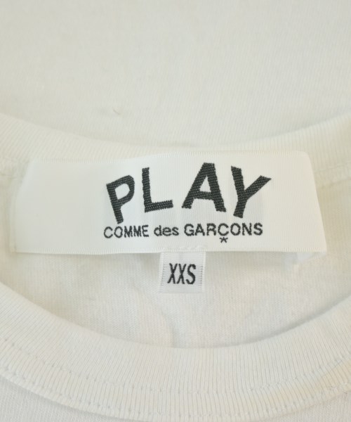 PLAY COMME des GARCONS（プレイコムデギャルソン）Tシャツ・カットソー 白 サイズ:XXS レディース/2200697901026
