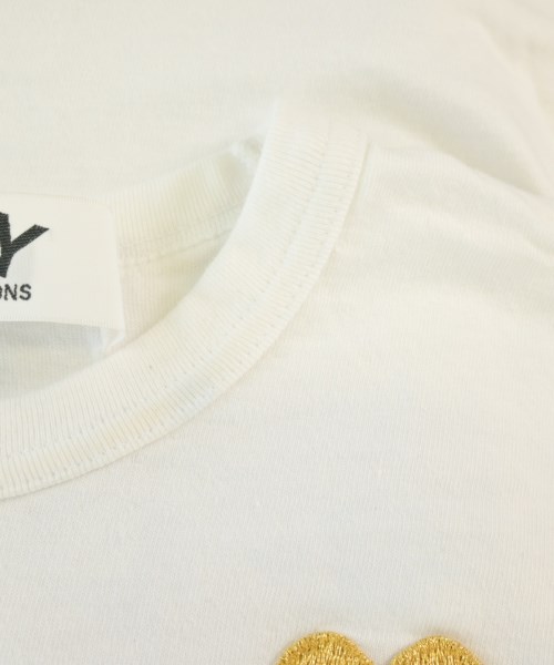 PLAY COMME des GARCONS（プレイコムデギャルソン）Tシャツ・カットソー 白 サイズ:XXS レディース/2200697901026