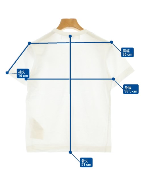PLAY COMME des GARCONS（プレイコムデギャルソン）Tシャツ・カットソー 白 サイズ:XXS レディース/2200697901026