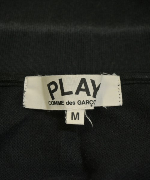 PLAY COMME des GARCONS（プレイコムデギャルソン）ポロシャツ 黒 サイズ:M メンズ/2200698202061