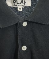 PLAY COMME des GARCONS（プレイコムデギャルソン）ポロシャツ 黒 サイズ:M メンズ/2200698202061