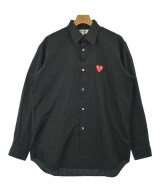 PLAY COMME des GARCONS（プレイコムデギャルソン）カジュアルシャツ 黒 サイズ:L メンズ/2200698275010