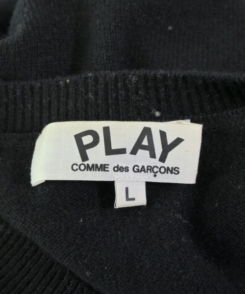 PLAY COMME des GARCONS（プレイコムデギャルソン）ニット・セーター 黒 サイズ:L レディース/2200698634046