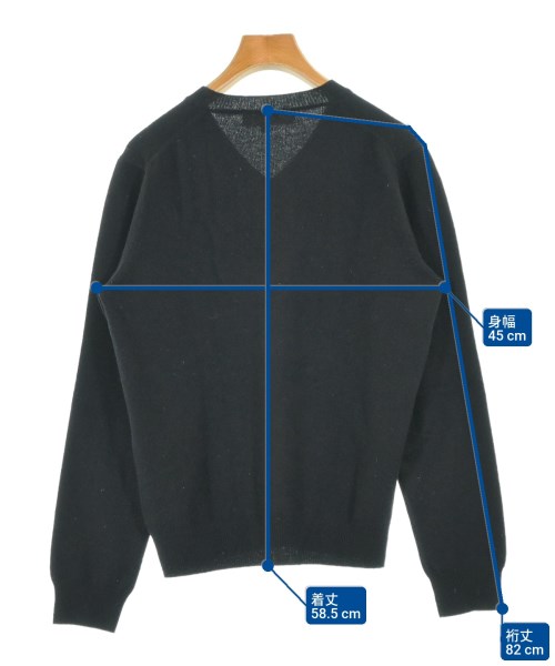 PLAY COMME des GARCONS（プレイコムデギャルソン）ニット・セーター 黒 サイズ:L レディース/2200698634046