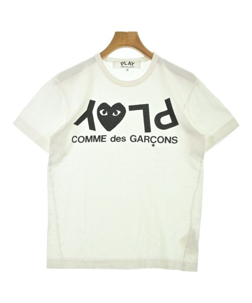 PLAY COMME des GARCONS(プレイコムデギャルソン)Tシャツ・カットソー 白 サイズ:M/2200698747036