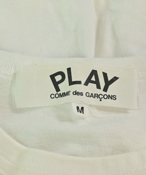 PLAY COMME des GARCONS（プレイコムデギャルソン）Tシャツ・カットソー 白 サイズ:M メンズ/2200698747036