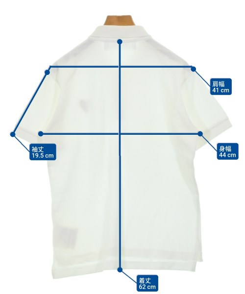 PLAY COMME des GARCONS（プレイコムデギャルソン）ポロシャツ 白 サイズ:S レディース/2200698747043