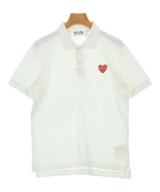 PLAY COMME des GARCONS（プレイコムデギャルソン）ポロシャツ 白 サイズ:S レディース/2200698747043
