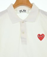 PLAY COMME des GARCONS（プレイコムデギャルソン）ポロシャツ 白 サイズ:S レディース/2200698747043