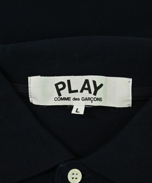 PLAY COMME des GARCONS（プレイコムデギャルソン）ポロシャツ 紺 サイズ:L メンズ/2200699141048