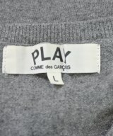 PLAY COMME des GARCONS（プレイコムデギャルソン）カーディガン グレー サイズ:L メンズ/2200690458183