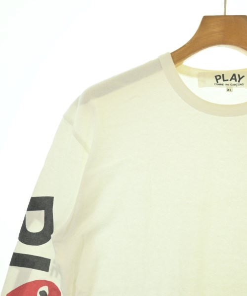 PLAY COMME des GARCONS（プレイコムデギャルソン）Tシャツ・カットソー 白 サイズ:XL メンズ/2200695531232