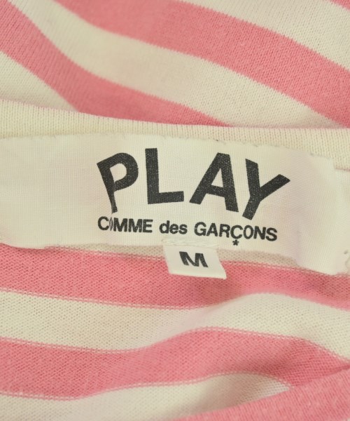 PLAY COMME des GARCONS（プレイコムデギャルソン）Tシャツ・カットソー ピンク サイズ:M レディース/2200697196163