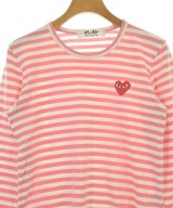 PLAY COMME des GARCONS（プレイコムデギャルソン）Tシャツ・カットソー ピンク サイズ:M レディース/2200697196163