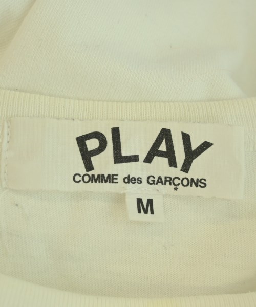 PLAY COMME des GARCONS（プレイコムデギャルソン）Tシャツ・カットソー 白 サイズ:M レディース/2200697196170