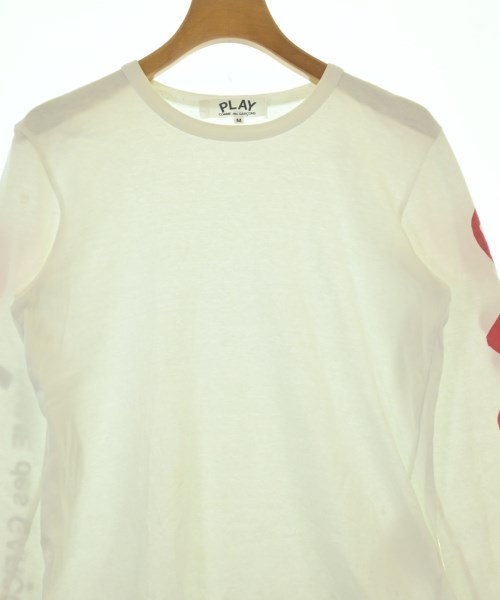 PLAY COMME des GARCONS（プレイコムデギャルソン）Tシャツ・カットソー 白 サイズ:M レディース/2200697196170