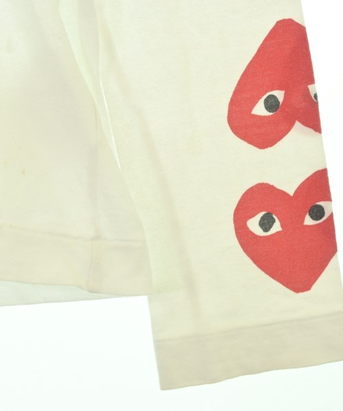 PLAY COMME des GARCONS（プレイコムデギャルソン）Tシャツ・カットソー 白 サイズ:M レディース/2200697196170