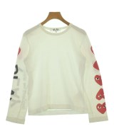 PLAY COMME des GARCONS（プレイコムデギャルソン）Tシャツ・カットソー 白 サイズ:M レディース/2200697196170