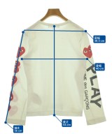 PLAY COMME des GARCONS（プレイコムデギャルソン）Tシャツ・カットソー 白 サイズ:M レディース/2200697196170