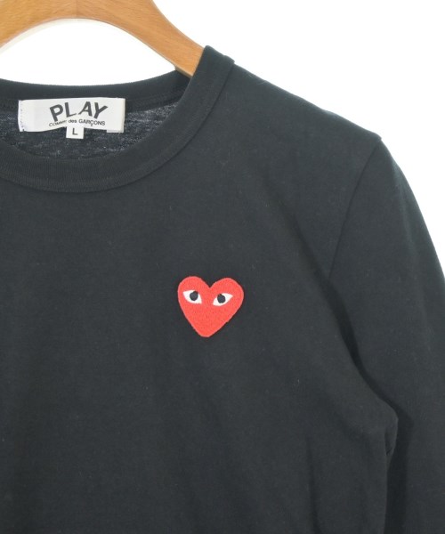 PLAY COMME des GARCONS（プレイコムデギャルソン）Tシャツ・カットソー 黒 サイズ:L レディース/2200698913011