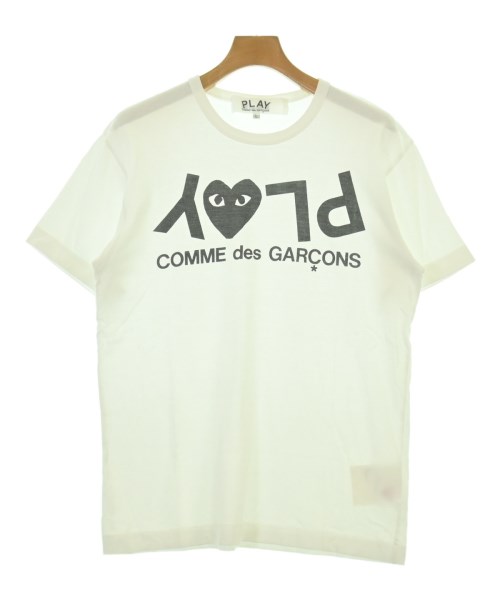 PLAY COMME des GARCONS(プレイコムデギャルソン)Tシャツ・カットソー 白 サイズ:L/2200699557061