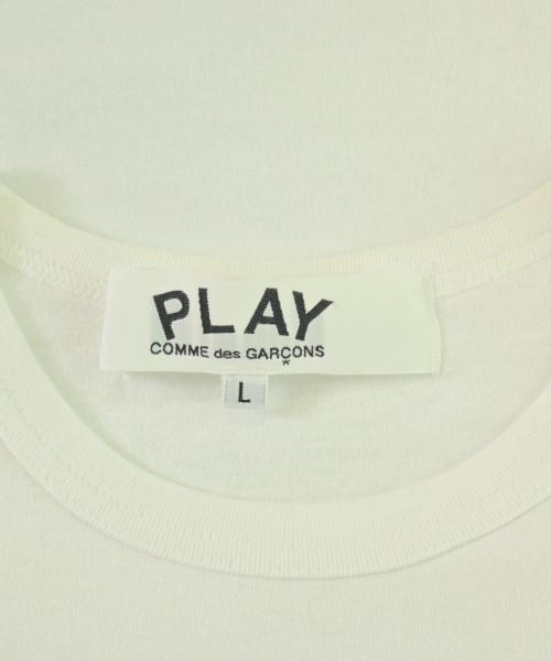 PLAY COMME des GARCONS（プレイコムデギャルソン）Tシャツ・カットソー 白 サイズ:L メンズ/2200699557061