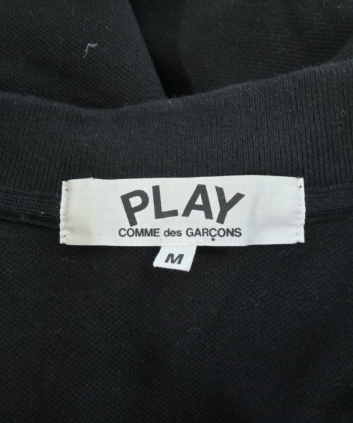 PLAY COMME des GARCONS（プレイコムデギャルソン）ポロシャツ 黒 サイズ:M レディース/2200695299125