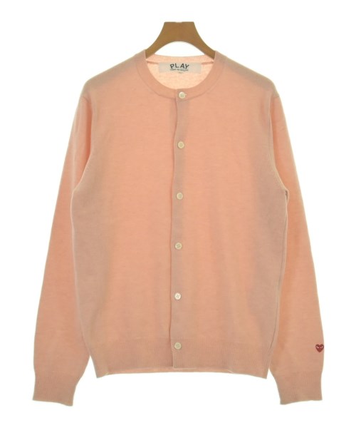 PLAY COMME des GARCONS(プレイコムデギャルソン)カーディガン ピンク サイズ:L/2200696810022
