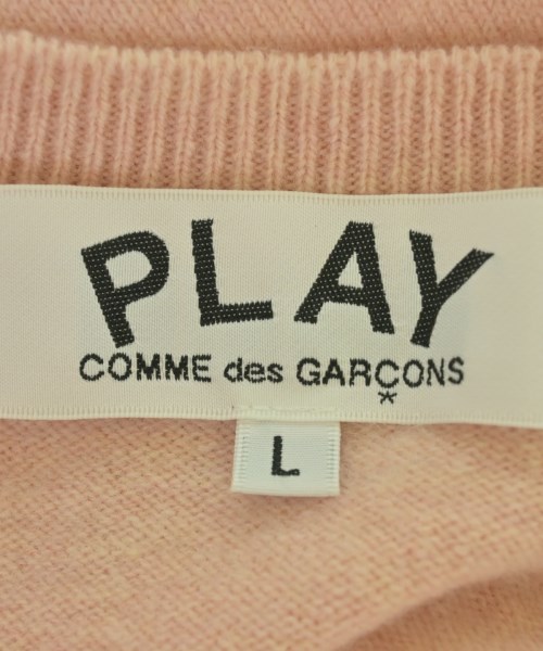 PLAY COMME des GARCONS（プレイコムデギャルソン）カーディガン ピンク サイズ:L メンズ/2200696810022