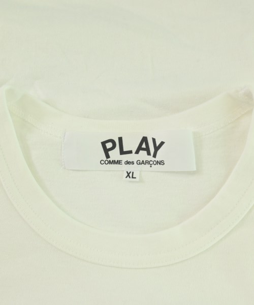 PLAY COMME des GARCONS（プレイコムデギャルソン）Tシャツ・カットソー 白 サイズ:XL メンズ/2200700565047