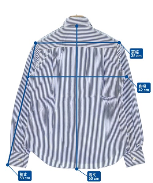 PLAY COMME des GARCONS（プレイコムデギャルソン）カジュアルシャツ 紺 サイズ:XS レディース/2200696165023