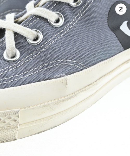 PLAY COMME des GARCONS（プレイコムデギャルソン）スニーカー グレー サイズ:26.5cm メンズ/2200700686063