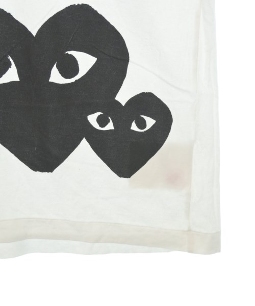 PLAY COMME des GARCONS（プレイコムデギャルソン）Tシャツ・カットソー 白 サイズ:M メンズ/2200699302067