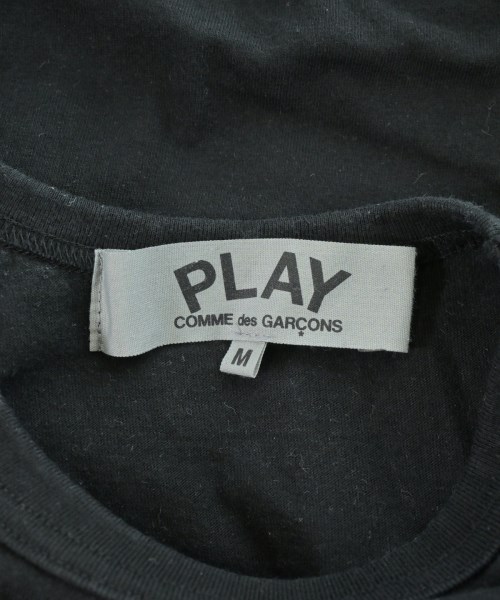 PLAY COMME des GARCONS（プレイコムデギャルソン）Tシャツ・カットソー 黒 サイズ:M レディース/2200700881024