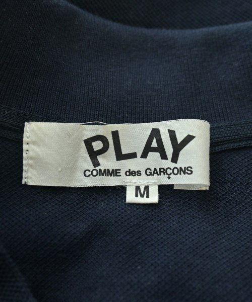 PLAY COMME des GARCONS（プレイコムデギャルソン）ポロシャツ 紺 サイズ:M レディース/2200695593124